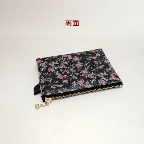 mono〈 リバティ 〉ラミネート・外側ポケットポーチ他 mono様専用〈 リバティ 〉ラミネート・外側ポケットポーチ他
