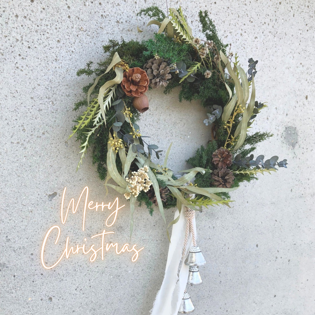 クリスマスリース Green forest 34cm