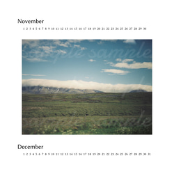 2024年　カレンダー（アイスランドの景色） 9枚目の画像
