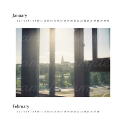 2024年　カレンダー（アイスランドの景色） 4枚目の画像