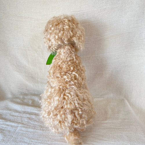 羊毛フェルト　トイプードル 羊毛フェルト トイプードル 愛犬 プレゼント カップ犬 トイプー