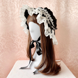 受注 フリルレースキャップ ハット Amulier 通販 16794096｜Creema