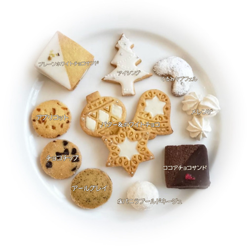 手作りクリスマスクッキー缶 クッキー maizenita 通販 16794221