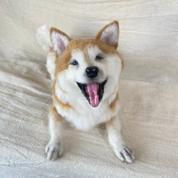 柴犬 しばいぬ 羊毛 羊毛フェルト 羊毛フェルト犬 愛犬