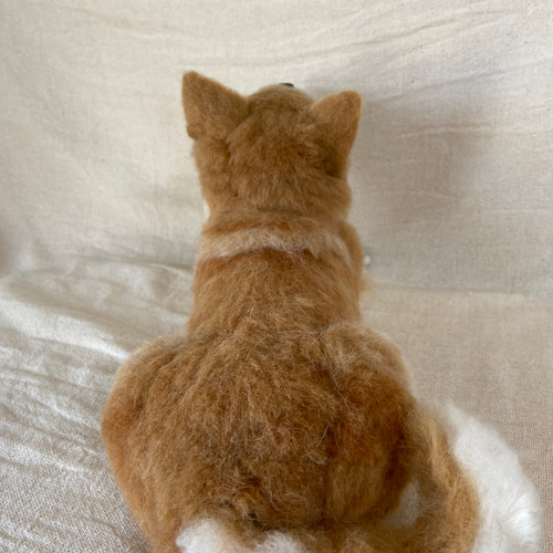柴犬 しばいぬ 羊毛 羊毛フェルト 羊毛フェルト犬 愛犬
