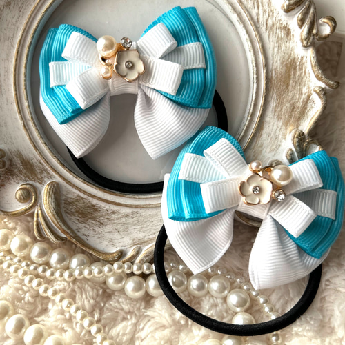 No.68　レジン ヘアゴム キーホルダー ピンバッジ シマエナガハロウィン No.68 レジン ヘアゴム キーホルダー ピンバッジ シマエナガハロウィン