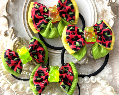 ¨̮ヘアゴム・パーツ×リンクデザイン　no.5 ̮ヘアゴム・パーツ×リンクデザイン no.5