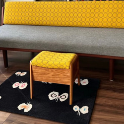 ☆販売実績累計350脚超！☆ミナペルホネン 北欧 収納スツール