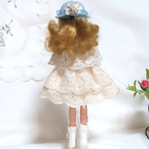 83+ リカちゃん服　リカちゃんのハンドメイド服 セット ハンドメイド　レース レース/リカちゃん着せ替え服etcの5点セット/ハンドメイド その他人形