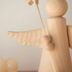 気まぐれな天使「ベツレヘムの星 / 木製」 12枚目の画像