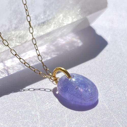 k18 タンザナイト ペンダントトップ 誕生石 ペンダントトップ lapiliss  