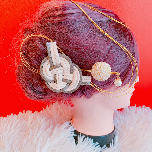 あわじ☆組紐☆祭☆成人式髪飾り☆結婚式☆白無垢☆袴ヘア☆和装☆卒業  