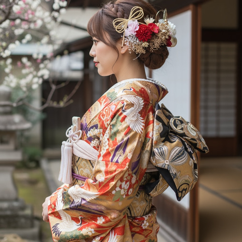 成人式 髪飾り 新成人の皆様おめでとうございます🎉 前から、横から、後ろから、何処