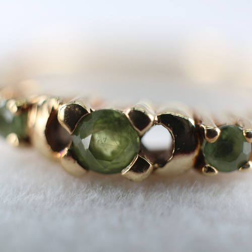 英国 ビンテージ イギリス ゴールド 指輪 リング 天然 サファイア