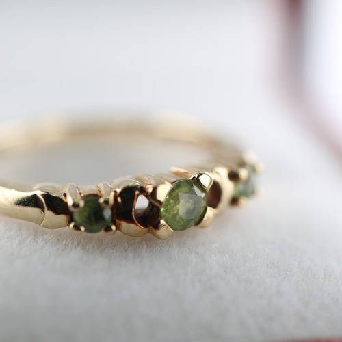 英国 ビンテージ イギリス ゴールド 指輪 リング 天然 サファイア