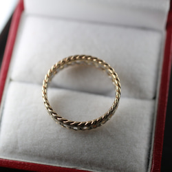 ゴールド シルバー ビンテージ ヴィンテージ 指輪 リング 純金率 375 9ct ジュエリー レディース J120 4枚目の画像