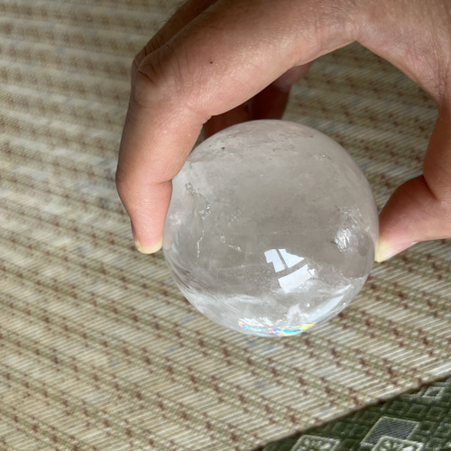 水晶玉 台座付き 直径35mm 置物インテリア その他インテリア雑貨