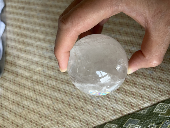 水晶玉 台座付き 直径35mm 置物インテリア その他インテリア雑貨