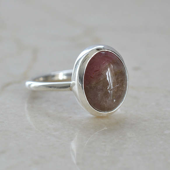 Tourmaline　Bezel Setting Ring　トルマリン　リング 4枚目の画像