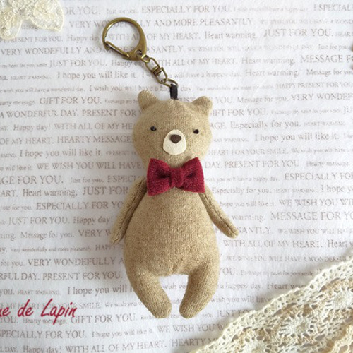 くまᒼᑋªⁿ♥︎バッグチャーム用リボンタッセル くまᒼᑋªⁿ♥︎バッグチャーム用リボンタッセル