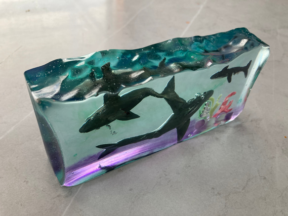 3 Sharks〜３匹のサメのPaperweight〜 9枚目の画像