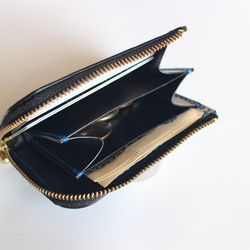 L字ファスナー　ミニ財布 7枚目の画像