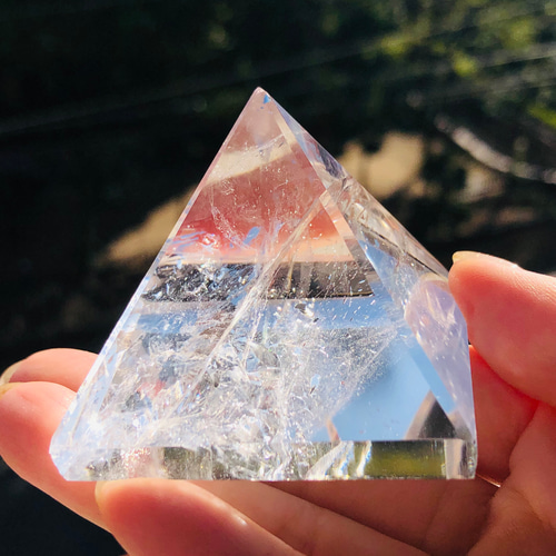 ✨ピラミッド水晶✨ 水晶ピラミッド （ブラジル産） No.134 | 神棚・神具の製造販売通販