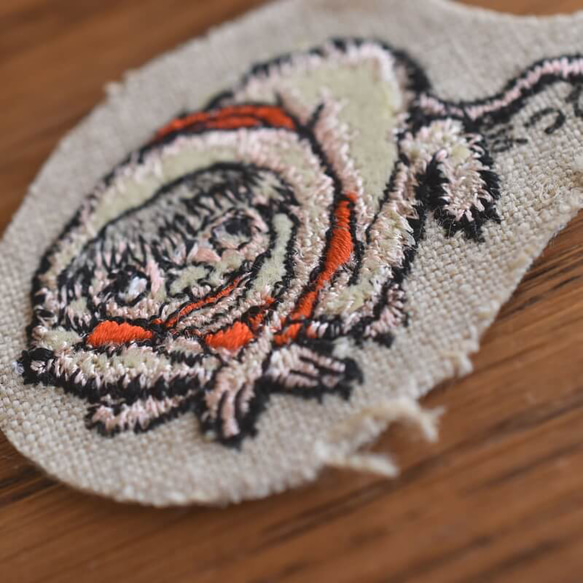 浮世絵_妖怪[まっぴら]刺繍のあっぷりけ 5枚目の画像