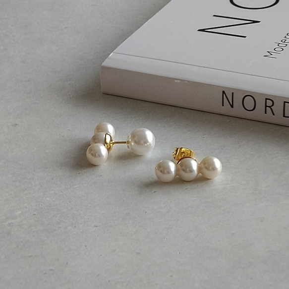 【保証書付き】パールアクセサリー3点セット+パールピアス あこや真珠 ネックレス ピアス 7.5-8.0mm 保証書付 パール