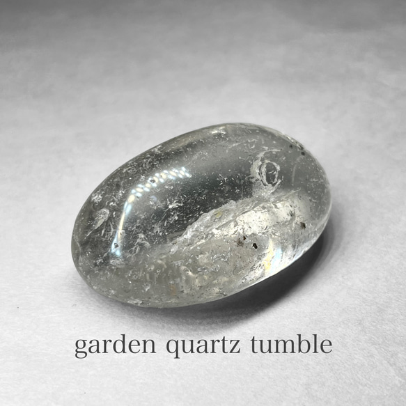 garden quartz tumble / ガーデンクォーツタンブル 6 1枚目の画像