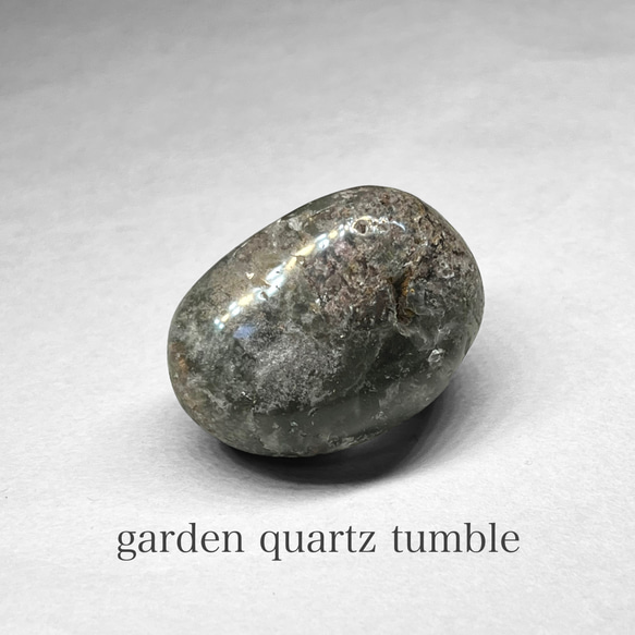 garden quartz tumble / ガーデンクォーツタンブル 8 1枚目の画像