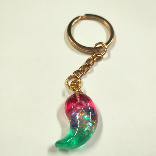 オルゴナイト 勾玉 青い花 クリスマス その他アクセサリー Kokomi.ss