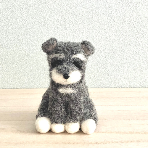 作家様　ぬいぐるみ　羊毛フェルト　ハンドメイド　ミニチュア 羊毛フェルト オーダー ミニチュア マスコット ふわふわ羊毛で