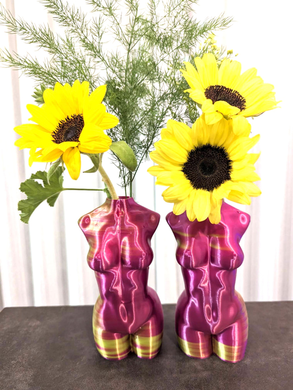 女体花瓶 一輪挿し・花瓶・花器 3DSolutioner 通販 16797459