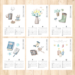 2024 Calendar | TIME at Home | A5サイズ | 1枚目の画像