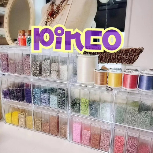 やんちゃな雪だるま坊や*ビーズ刺繍ブローチ ブローチ pinco