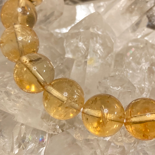 温かさと豊かさと】シトリンブレスレット ブレスレット Robin 通販