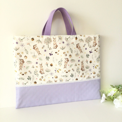 ♪newカラー♪ ♡Milky rabbit☆レッスンバッグ♡〜ミルキーラビット  