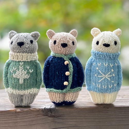 クリスマスツリー フーディー フードあみぐるみ 黒くまさん クリスマスツリー フーディー フードあみぐるみ 黒くまさん