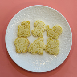 クッキー型　イヌ　ペキニーズ正面向き 3枚目の画像