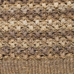 かぎ針ポプコーン編みのセーター 6枚目の画像