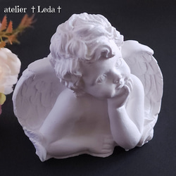 ☆頬杖の天使 アロマストーン☆ Melancholy Angel 5枚目の画像