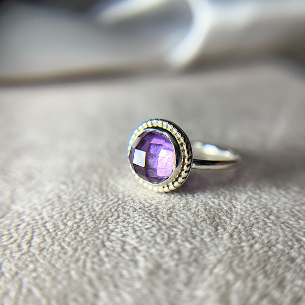 アメシストフラワーリング RG21-045