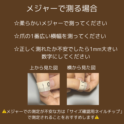 サイズ確認用チップ ネイルチップ（つけ爪） Ravir moment 通販