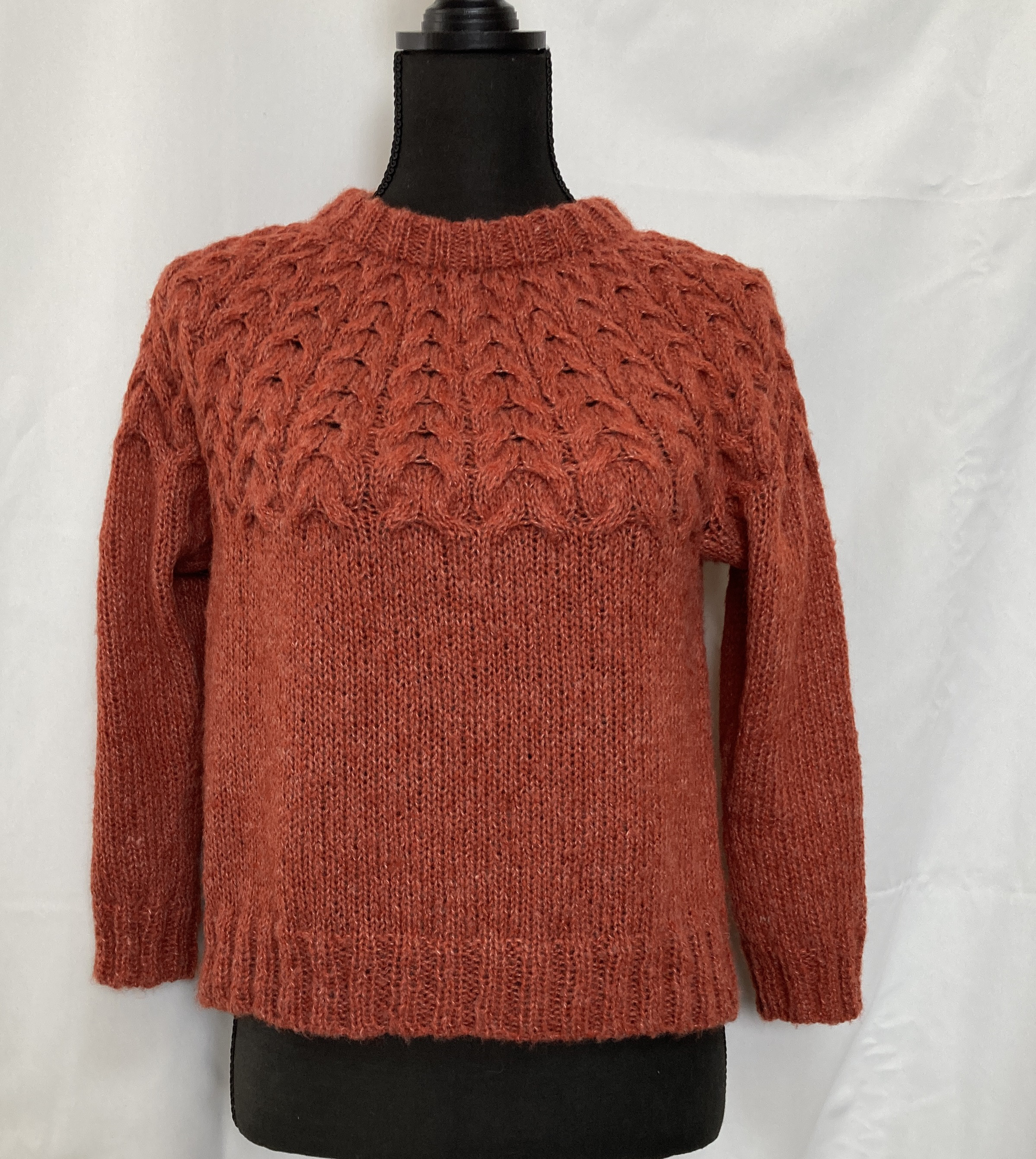 丸ヨークプルオーバーオレンジ