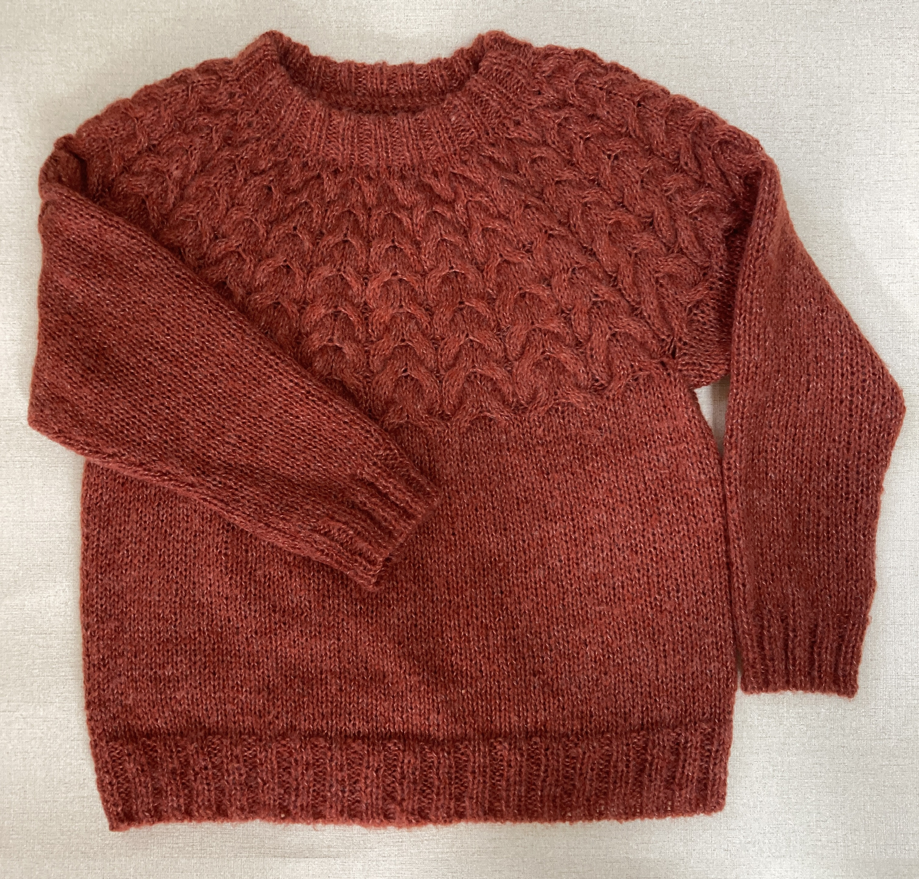 丸ヨークプルオーバーオレンジ