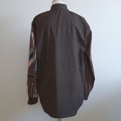 〈neo classic〉アーティストデザインシャツ　034　1点ものの個性的なシャツ 3枚目の画像