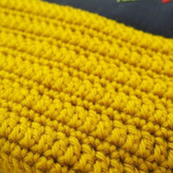 そこまるバッグ（山吹×紺） 5枚目の画像