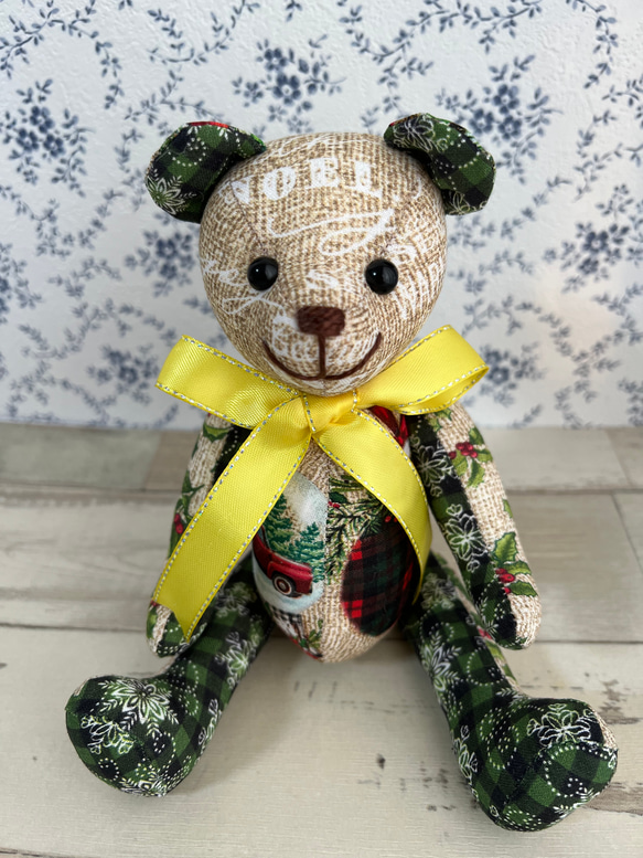 大人可愛いテディベア☆クリスマスキャロル ぬいぐるみ hiyopiyo 通販