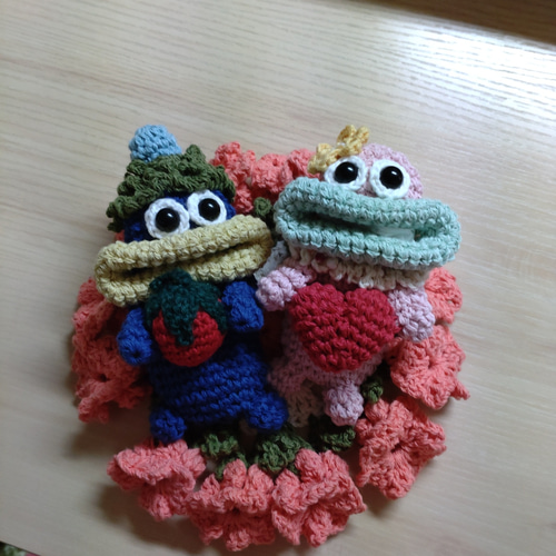 受注制作 パクパクモンスター キーケース＆リップケース セット 受注制作 パクパクモンスター キーケース＆リップケース セット